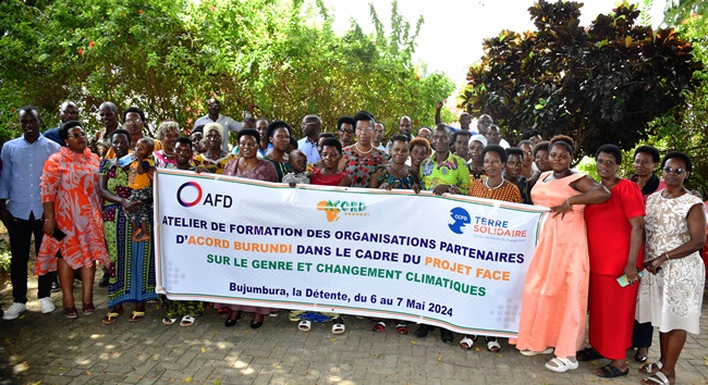 L’engagement des femmes  face aux défis du changement climatique au Burundi