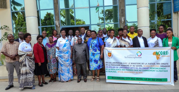Lancement officiel du Projet RFCCB – « Abakenyezi ku Kivi » : La Résilience des Femmes face au Changement Climatique au Burundi.